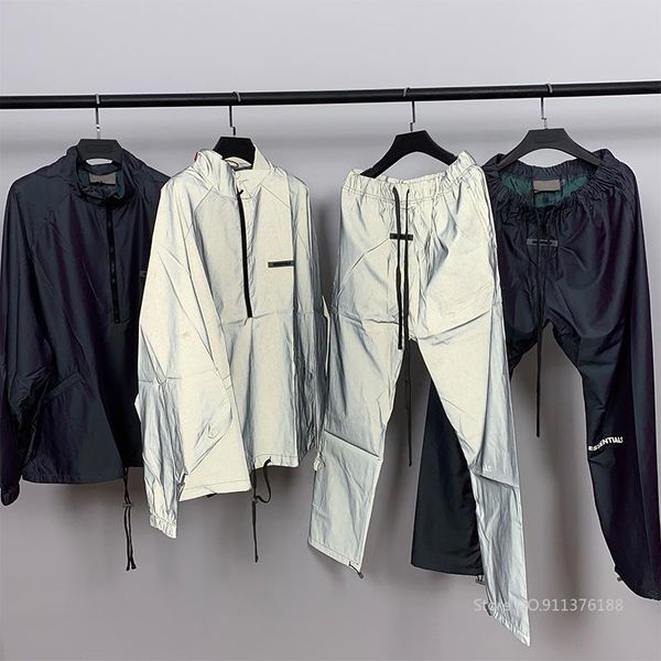 men's trench coats 2021ss own design reflective coat trousers suit loose ovesized hip hop street fashion, Tan;black
men's trench coats 2021ss own design reflective coat trousers suit loose ovesized hip hop street fashion, Tan;black