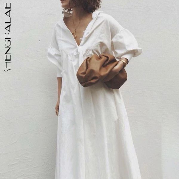 casual dresses minimalist dress women's spring v-neck loose long sleeve solid color all-match maxi female 5b275 vyq7, Black;gray
casual dresses minimalist dress women's spring v-neck loose long sleeve solid color all-match maxi female 5b275 vyq7, Black;gray