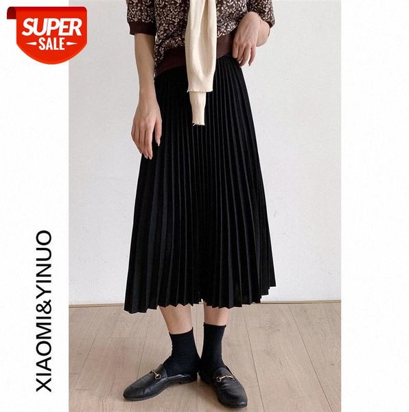 [ou fan 7549 solid color skirt female korean style mid-length high-waisted thin pleated #0h5y, Black;gray
[ou fan 7549 solid color skirt female korean style mid-length high-waisted thin pleated #0h5y, Black;gray