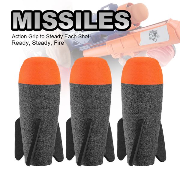 2Pcs Black Missile For Nerf Soft Missile for NERF N-Strike Modulus Missile Blaster with Elite for Kids Children Gift
2Pcs Black Missile For Nerf Soft Missile for NERF N-Strike Modulus Missile Blaster with Elite for Kids Children Gift