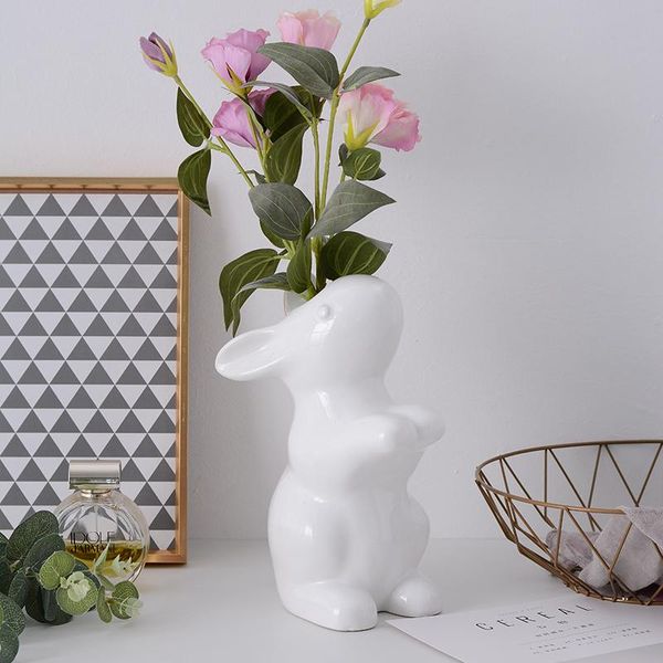 vases modern scandinavian simple ceramic creative rabbits white flowers vase home decoration accessories for baby
vases modern scandinavian simple ceramic creative rabbits white flowers vase home decoration accessories for baby
