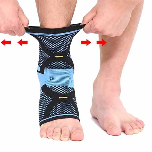 ankle support 1 pc fitness foot sleeve anti sprain protect heel basketball running warm brace sock, Blue;black
ankle support 1 pc fitness foot sleeve anti sprain protect heel basketball running warm brace sock, Blue;black