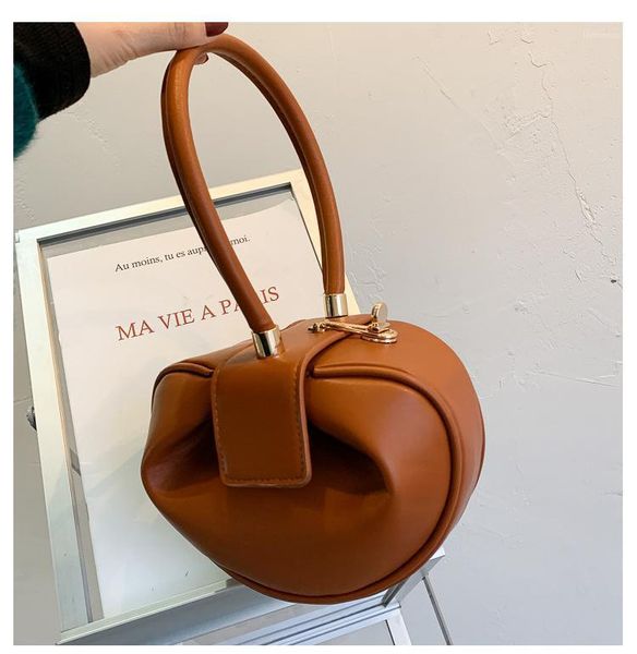 evening bags 2021 designer pu leather bag female niche design handbag fashion retro wonton dumpling satchel1
evening bags 2021 designer pu leather bag female niche design handbag fashion retro wonton dumpling satchel1