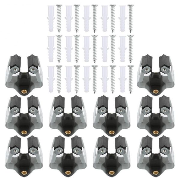 10pcs wall mounted mop organizer holder brush broom hanger storage rack with screws kitchen tool housekeeper accessory & organization
10pcs wall mounted mop organizer holder brush broom hanger storage rack with screws kitchen tool housekeeper accessory & organization