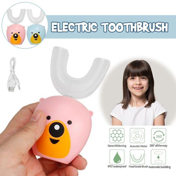 smart electric toothbrush sonic for kids silicon automatic ultrasonic tooth brush cartoon pattern 360 degrees u-shaped
smart electric toothbrush sonic for kids silicon automatic ultrasonic tooth brush cartoon pattern 360 degrees u-shaped