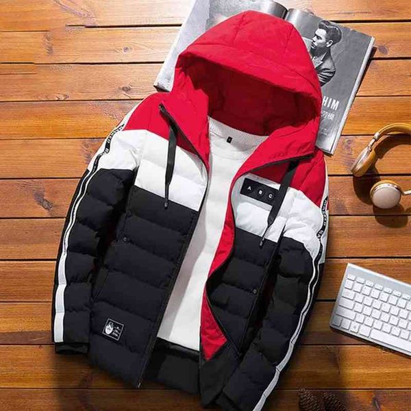 men's down & parkas placket jacket pullover winter long sleeved warm cotton heren winterjassen hooded collar zipper up pocket coat 40mf, Black
men's down & parkas placket jacket pullover winter long sleeved warm cotton heren winterjassen hooded collar zipper up pocket coat 40mf, Black