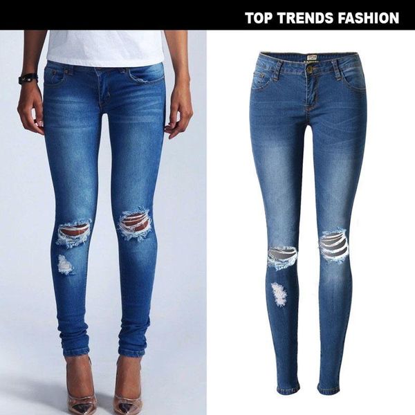 fashion casual low waist slim elastic skinny jeans woman boyfriend street style blue broken hole ripped 2779 women's
fashion casual low waist slim elastic skinny jeans woman boyfriend street style blue broken hole ripped 2779 women's