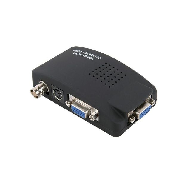 Audio Cables & Connectors Mini BNC To VGA Converter TV RCA Composite S-Video AV In PC LCD Out Adapter Switch Box
Audio Cables & Connectors Mini BNC To VGA Converter TV RCA Composite S-Video AV In PC LCD Out Adapter Switch Box