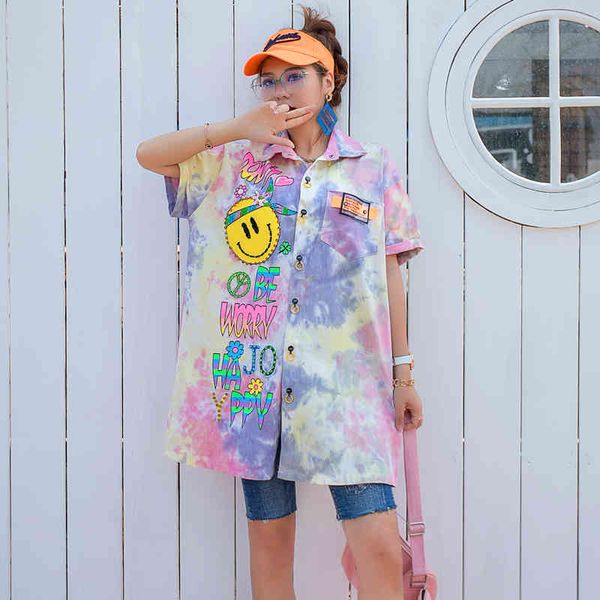 shirts summer short-sleeved female heavy industry patch beaded sequins loose mid-length shirt, White
shirts summer short-sleeved female heavy industry patch beaded sequins loose mid-length shirt, White