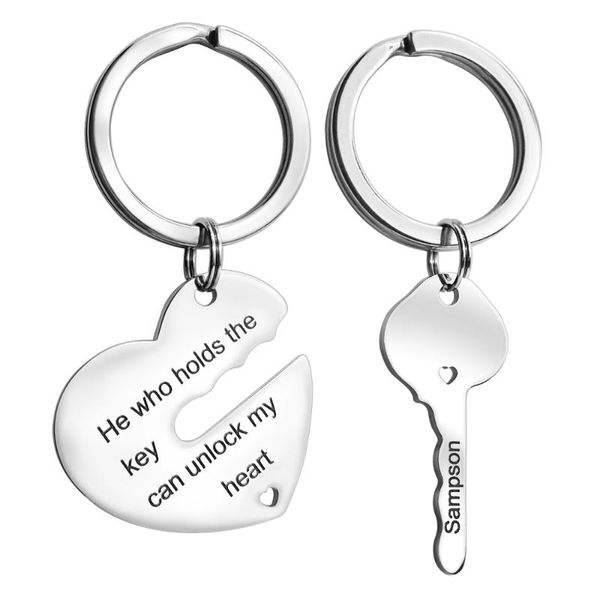 keychains mylongingcharm customize name keychain interlocking key wedding gift velantine's day gift,anniversary set m0329, Silver
keychains mylongingcharm customize name keychain interlocking key wedding gift velantine's day gift,anniversary set m0329, Silver
