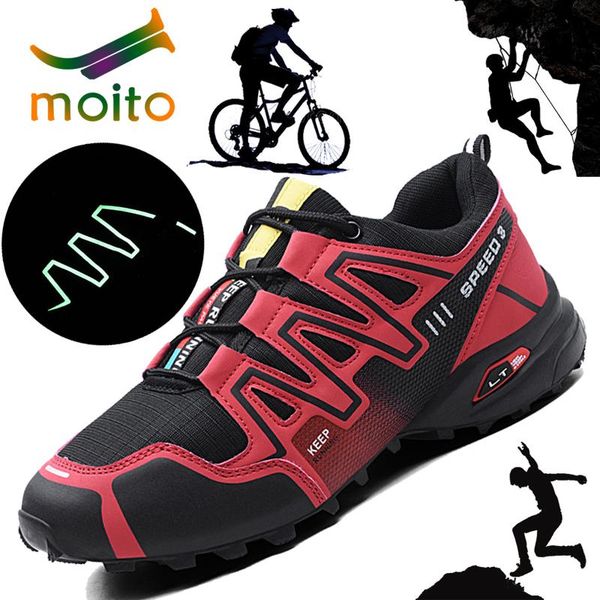 cycling footwear men shoes mtb zapatillas ciclismo hombre road bicycle reflective hiking camping adventure climbing, Black
cycling footwear men shoes mtb zapatillas ciclismo hombre road bicycle reflective hiking camping adventure climbing, Black