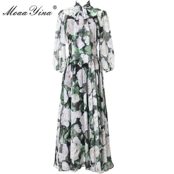 casual dresses moaayina fashion runway autumn chiffon dress women's lantern sleeve floral print long bohemian vacation party, Black;gray
casual dresses moaayina fashion runway autumn chiffon dress women's lantern sleeve floral print long bohemian vacation party, Black;gray