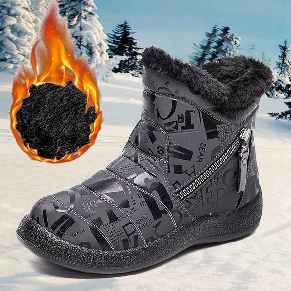boots 2021 winter women's zipper ankle snow woman warm soft low heels ladies outdoor shoes female comfort footwear plus size, Black
boots 2021 winter women's zipper ankle snow woman warm soft low heels ladies outdoor shoes female comfort footwear plus size, Black