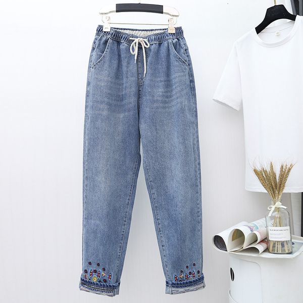 jeans size big denim vintage woman embroidered blue harem pants casual waist high boyfriend women's jeans
jeans size big denim vintage woman embroidered blue harem pants casual waist high boyfriend women's jeans