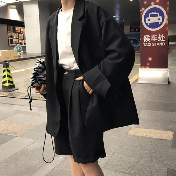 women's tracksuits women solid oversized loose blazers + high waist suit short pants office lady blazer setsvintage 2 piece set outfits, Gray
women's tracksuits women solid oversized loose blazers + high waist suit short pants office lady blazer setsvintage 2 piece set outfits, Gray