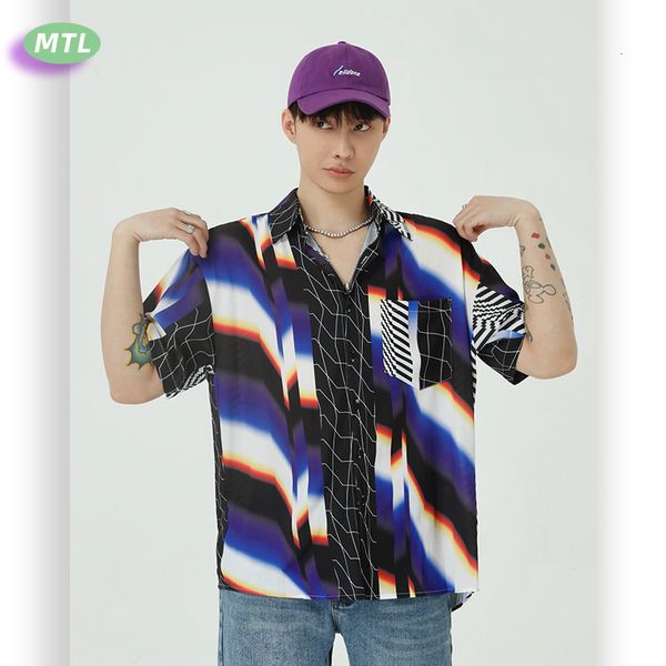 men's casual shirts 2021 printing stitching fashion korean short sleeve shirt square collar loose trend m6-c-2009 9j5h, White;black
men's casual shirts 2021 printing stitching fashion korean short sleeve shirt square collar loose trend m6-c-2009 9j5h, White;black