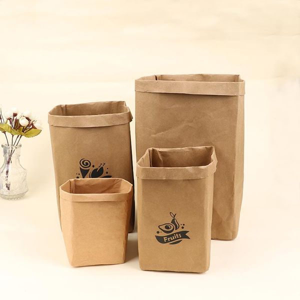 storage bags 1pc foldable reusable leakproof paper lunch food bag container portable large capacity kids boy women kraft
storage bags 1pc foldable reusable leakproof paper lunch food bag container portable large capacity kids boy women kraft