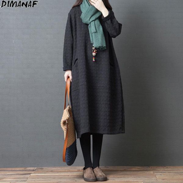 plus size women dress thick cotton vintage autumn solid winter female indie folk loose big casual pockets dresses, Black;gray
plus size women dress thick cotton vintage autumn solid winter female indie folk loose big casual pockets dresses, Black;gray