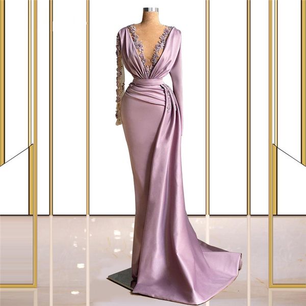 purple chic evening dresses long sleeves v neck elegant women arabic formal prom gowns robe de mariée custom made party wear, Black;red
purple chic evening dresses long sleeves v neck elegant women arabic formal prom gowns robe de mariée custom made party wear, Black;red