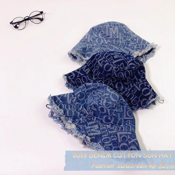 hair accessories spring baby outdoor bucket hat children cap denim cotton jean sun bonnet beach girl boy hats, Slivery;white
hair accessories spring baby outdoor bucket hat children cap denim cotton jean sun bonnet beach girl boy hats, Slivery;white