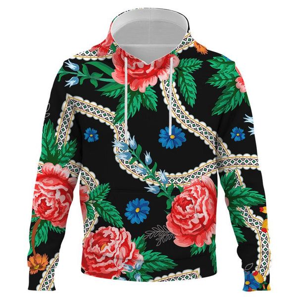 men's hoodies & sweatshirts 2021 est classical flower pattern 3d printed teens fashion hooded outerwear harajuku hoodie men clothing, Black
men's hoodies & sweatshirts 2021 est classical flower pattern 3d printed teens fashion hooded outerwear harajuku hoodie men clothing, Black