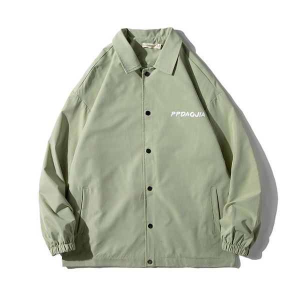 men's jackets hip hop jacket men baseball coats bomber turn-down collar oversized solid single breasted windbreakers parkas coat, Black;brown
men's jackets hip hop jacket men baseball coats bomber turn-down collar oversized solid single breasted windbreakers parkas coat, Black;brown