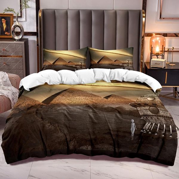bedding sets unknown universe theme duvet cover with alien and pyramid print kids teens comforter zipper corner ties
bedding sets unknown universe theme duvet cover with alien and pyramid print kids teens comforter zipper corner ties