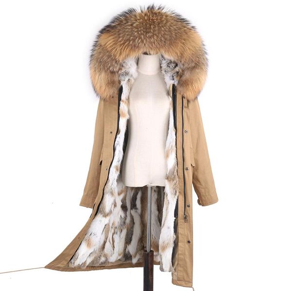 women's fur & faux 2021 winter jacket women waterproof big natural raccoon collar hood real coat thick warm liner x-long parka, Black
women's fur & faux 2021 winter jacket women waterproof big natural raccoon collar hood real coat thick warm liner x-long parka, Black