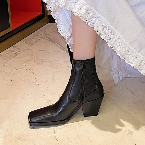 boots western punk autumn winter strange high heel black leather square toe mature shoes women 2021 ankle cowboy for
boots western punk autumn winter strange high heel black leather square toe mature shoes women 2021 ankle cowboy for