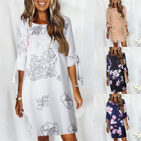 casual dresses 2021 women half sleeve dress summer floral print chiffon beach tunic sundress loose mini party boho style vestidos, Black;gray
casual dresses 2021 women half sleeve dress summer floral print chiffon beach tunic sundress loose mini party boho style vestidos, Black;gray