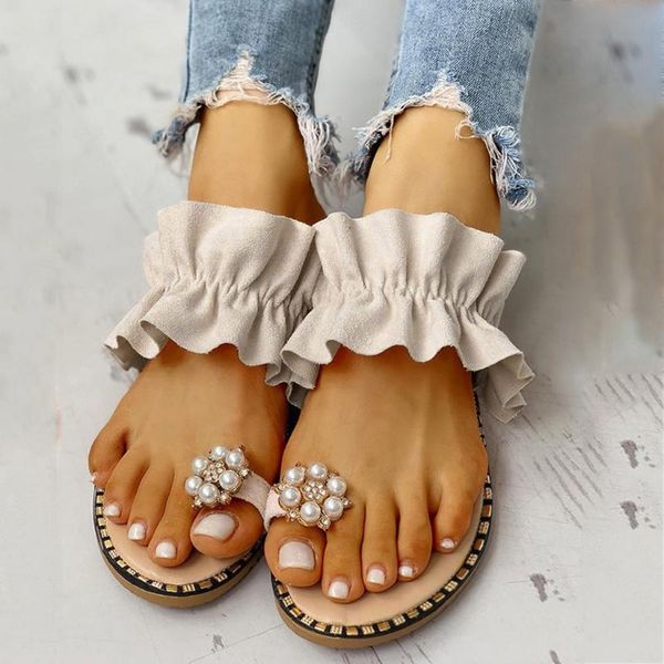 fashion women girls pearl flat bohemian style casual sandals slippers beach shoes sandalias, Black
fashion women girls pearl flat bohemian style casual sandals slippers beach shoes sandalias, Black