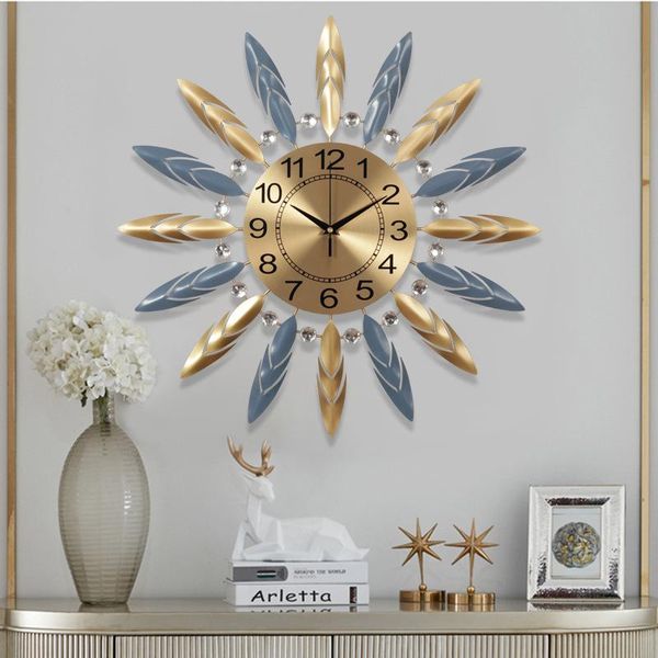 metal mute wall clock nordic living room simple creative decorations ornament clocks
metal mute wall clock nordic living room simple creative decorations ornament clocks
