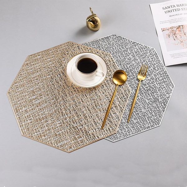 mats & pads 1pc octagon pvc placemat foldable heat insulation solid color cup hollow table mat kitchen xmas gifts
mats & pads 1pc octagon pvc placemat foldable heat insulation solid color cup hollow table mat kitchen xmas gifts