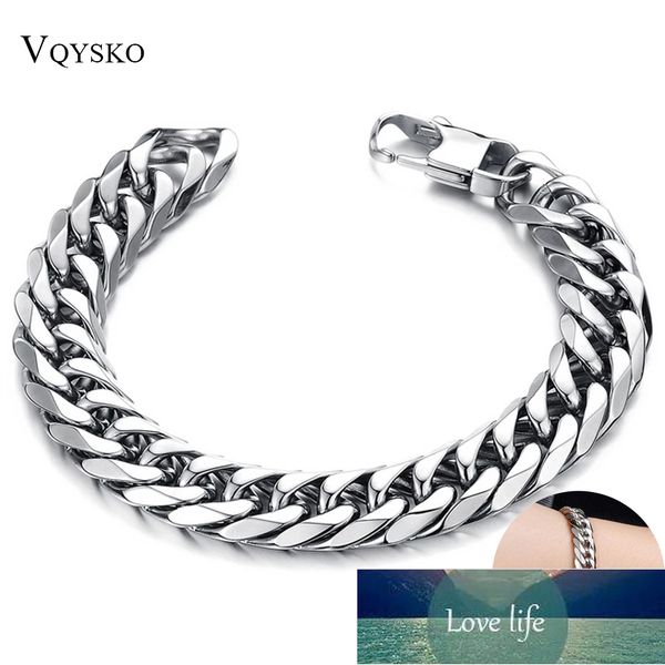 fashion men's bracelets fine polished stainless steel curb cuban link chain bracelet for male jewelry gift accessories wholesale factor, Black
fashion men's bracelets fine polished stainless steel curb cuban link chain bracelet for male jewelry gift accessories wholesale factor, Black