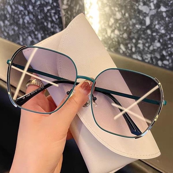 fashion sunglasses frames 2021 metal korean slim women's street trend for men glasses, Black
fashion sunglasses frames 2021 metal korean slim women's street trend for men glasses, Black