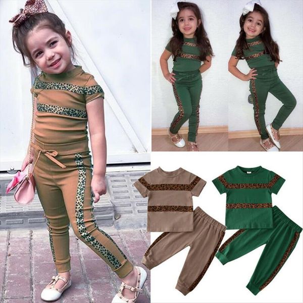 summer fashion infant baby girls clothes sets leopard print short sleeve t shirts pants outfits, White
summer fashion infant baby girls clothes sets leopard print short sleeve t shirts pants outfits, White