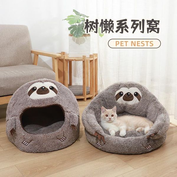 cat beds & furniture cute fashion sloth cartoon design house bed waterproof winter warm kawaii cats accessories for puppy pet products
cat beds & furniture cute fashion sloth cartoon design house bed waterproof winter warm kawaii cats accessories for puppy pet products