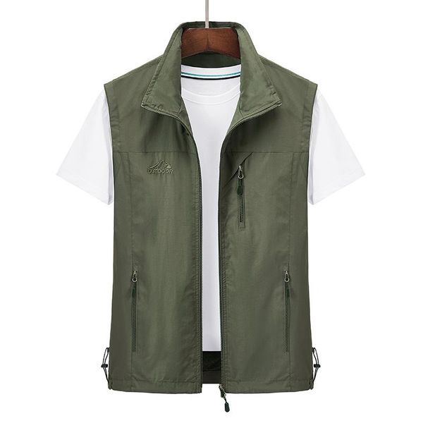 men's vests casual vest men multi-pocket pographer fishing sleeveless jackets summer outdoor travels quick dry breathable waistcoat, Black;white
men's vests casual vest men multi-pocket pographer fishing sleeveless jackets summer outdoor travels quick dry breathable waistcoat, Black;white