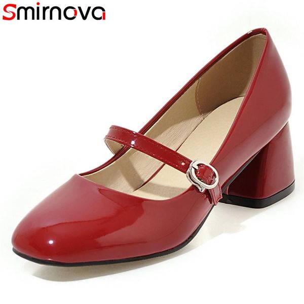 dress shoes smirnova 2021 spring summer fashion mary janes women med heels square toe patent leather solid color casual, Black
dress shoes smirnova 2021 spring summer fashion mary janes women med heels square toe patent leather solid color casual, Black