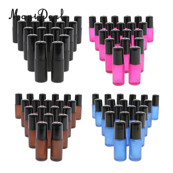 20pcs glass refillable empty essential oils roll on bottles containers 5ml storage & jars
20pcs glass refillable empty essential oils roll on bottles containers 5ml storage & jars