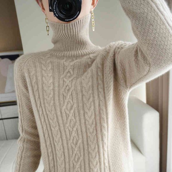 women's sweaters sweater 2021 winter 100% casual wool solid cashmere turtleneck high mesh ladies thick top, White;black
women's sweaters sweater 2021 winter 100% casual wool solid cashmere turtleneck high mesh ladies thick top, White;black