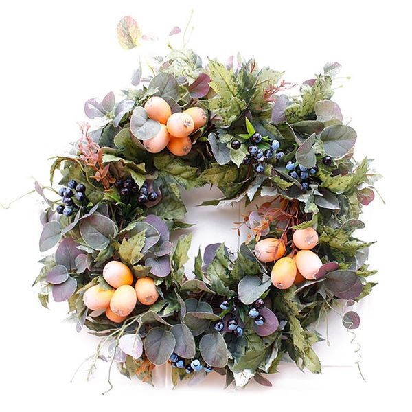 45cm autumn harvest decor garland handmade farmhouse wreath fruit leaves christmas decoration door thanksgiving ornaments decorative flowers
45cm autumn harvest decor garland handmade farmhouse wreath fruit leaves christmas decoration door thanksgiving ornaments decorative flowers