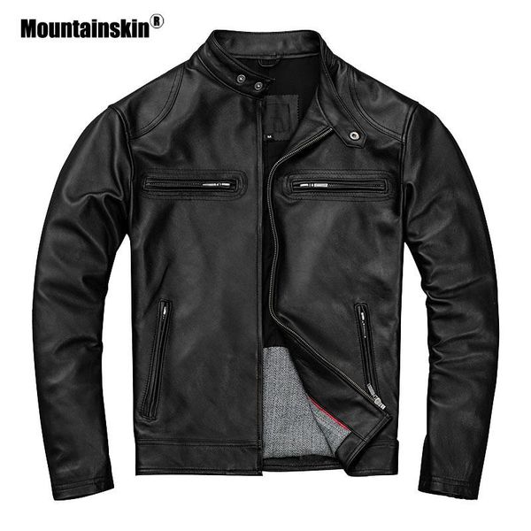 men's fur & faux mountainskin 2021 spring pu motorcycle jacket mens leather coat fashion slim outwear male brand clothing sa876, Black
men's fur & faux mountainskin 2021 spring pu motorcycle jacket mens leather coat fashion slim outwear male brand clothing sa876, Black