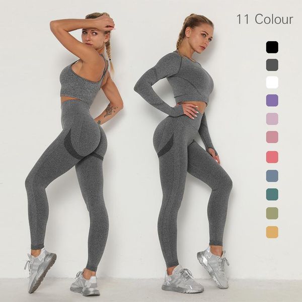yoga outfit seamless women gym set long sleeve high waist belly control sport leggings clothes suit booty girls
yoga outfit seamless women gym set long sleeve high waist belly control sport leggings clothes suit booty girls