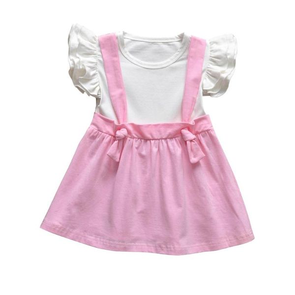 girl's dresses summer baby girls dress cute ruffled short sleeved casual siamese layered born clothes infant toddler outfits, Red;yellow
girl's dresses summer baby girls dress cute ruffled short sleeved casual siamese layered born clothes infant toddler outfits, Red;yellow
