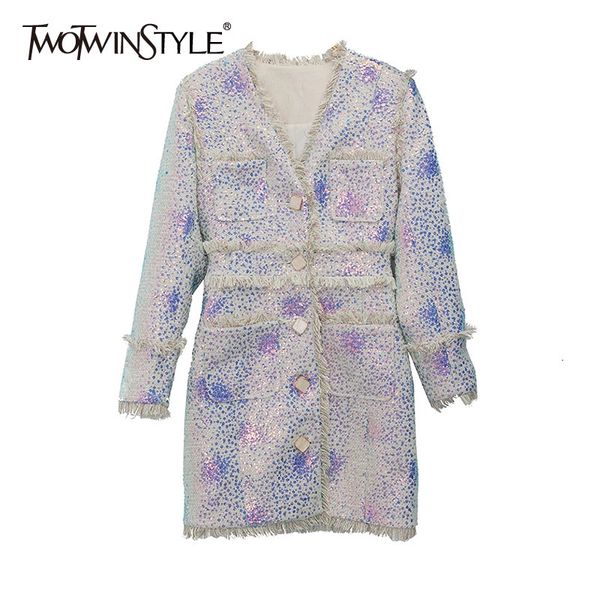 casual patchwork tassel coats for female v neck long sleeve high waist sequined jackets women clothing fashion 210524, White
casual patchwork tassel coats for female v neck long sleeve high waist sequined jackets women clothing fashion 210524, White