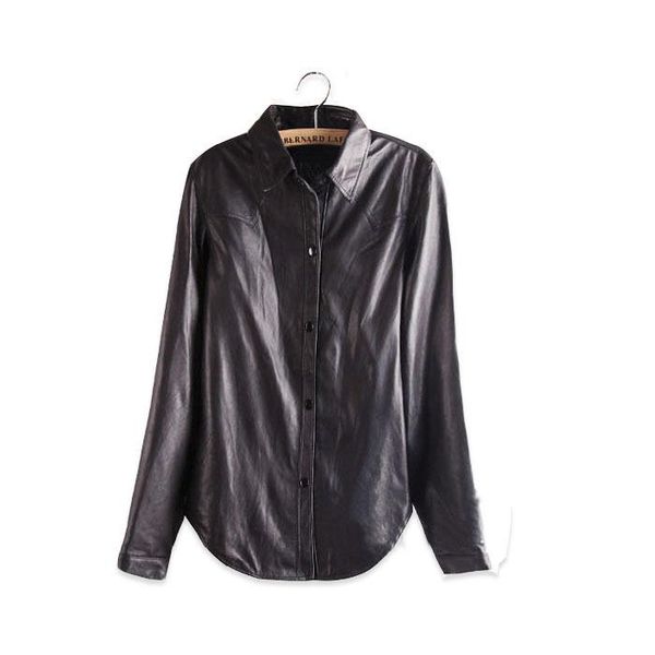 women's leather & faux real sheepskin genuine jacket black slim fit women spring autumn shirt
women's leather & faux real sheepskin genuine jacket black slim fit women spring autumn shirt