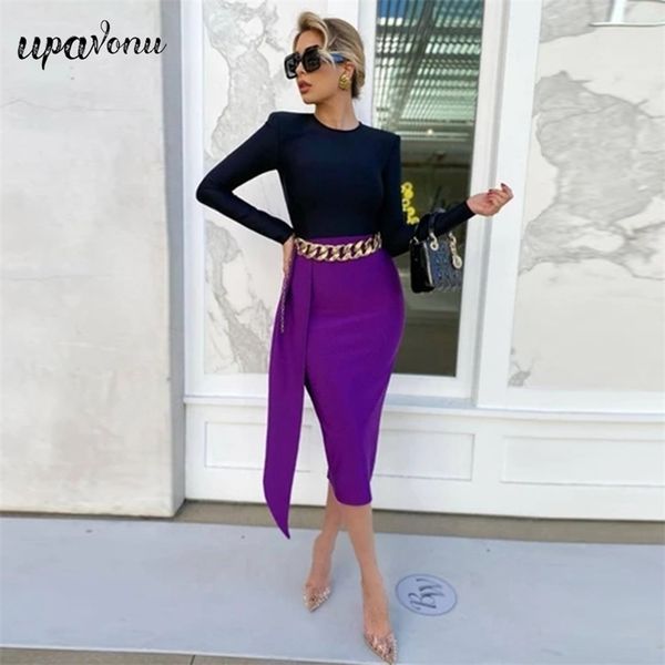 women contrasting color bandage dress o-neck long sleeve bodycon midi elegant club party 210524, Black;gray
women contrasting color bandage dress o-neck long sleeve bodycon midi elegant club party 210524, Black;gray