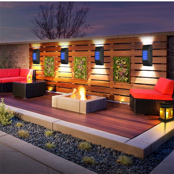 lawn lamps 2/6led solar wall lamp outdoor garden waterproof household lights balcony courtyard decorative landscape street lighting
lawn lamps 2/6led solar wall lamp outdoor garden waterproof household lights balcony courtyard decorative landscape street lighting