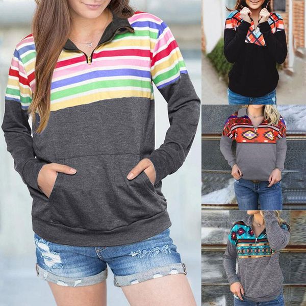 women's hoodies & sweatshirts women 2021 autumn clothes fashion casual zipper long sleeve female sanitary top, Black
women's hoodies & sweatshirts women 2021 autumn clothes fashion casual zipper long sleeve female sanitary top, Black
